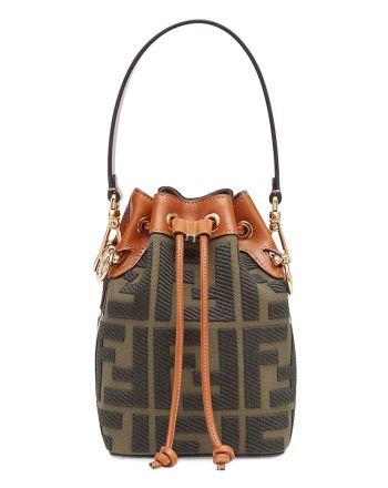 Fendi Mon Tresor Canvas Mini Bag 8BS010