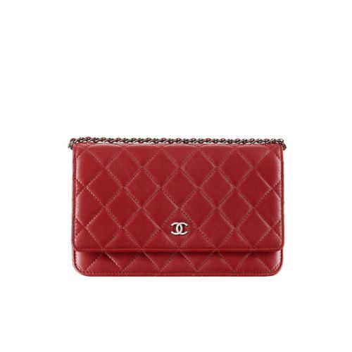 Chanel Classic Quilted WOC Wallet on Chain A33814